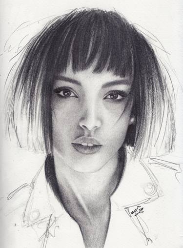Print of Realism Women Drawings by Nataly S