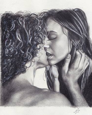 Print of Realism Love Drawings by Nataly S