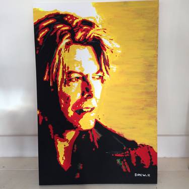 Original Celebrity Painting by Drew P