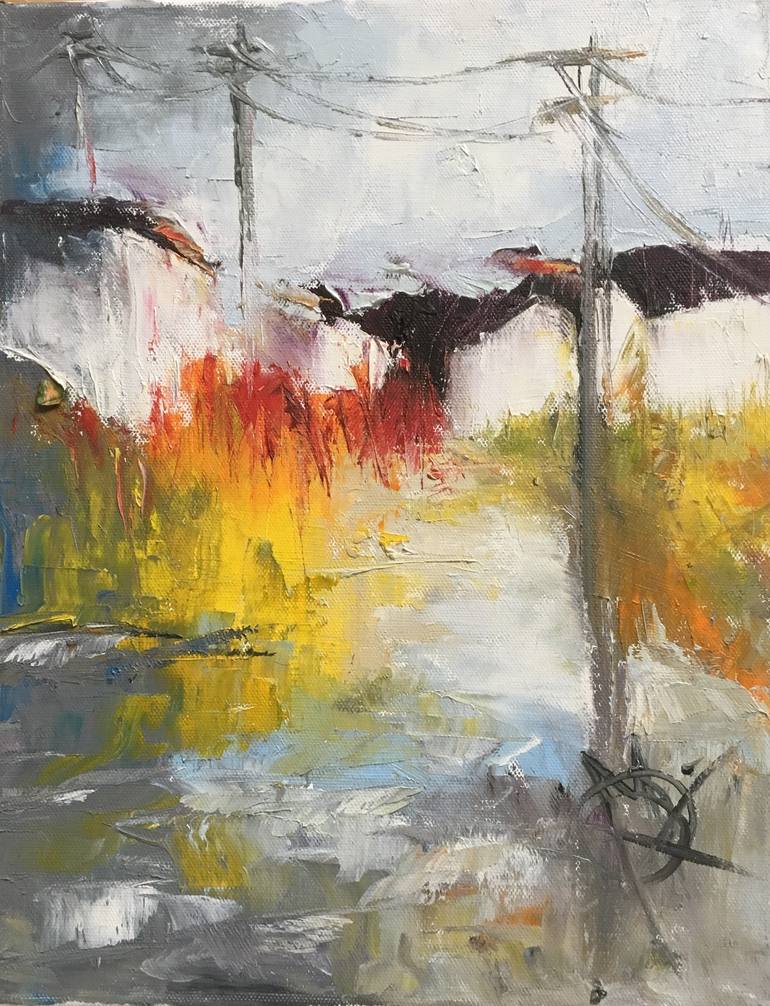 Original Abstract Expressionism Abstract Paintings by Mariam Qureshi