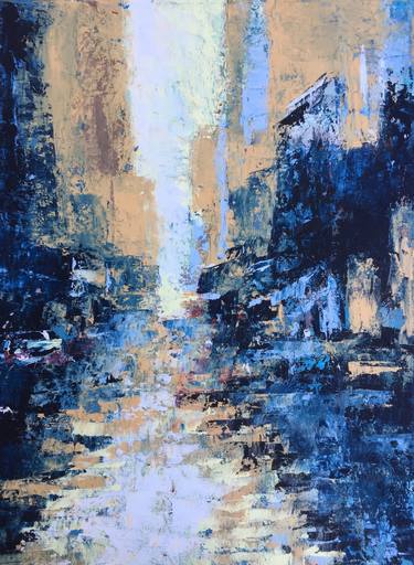 Original Abstract Expressionism Abstract Paintings by Mariam Qureshi