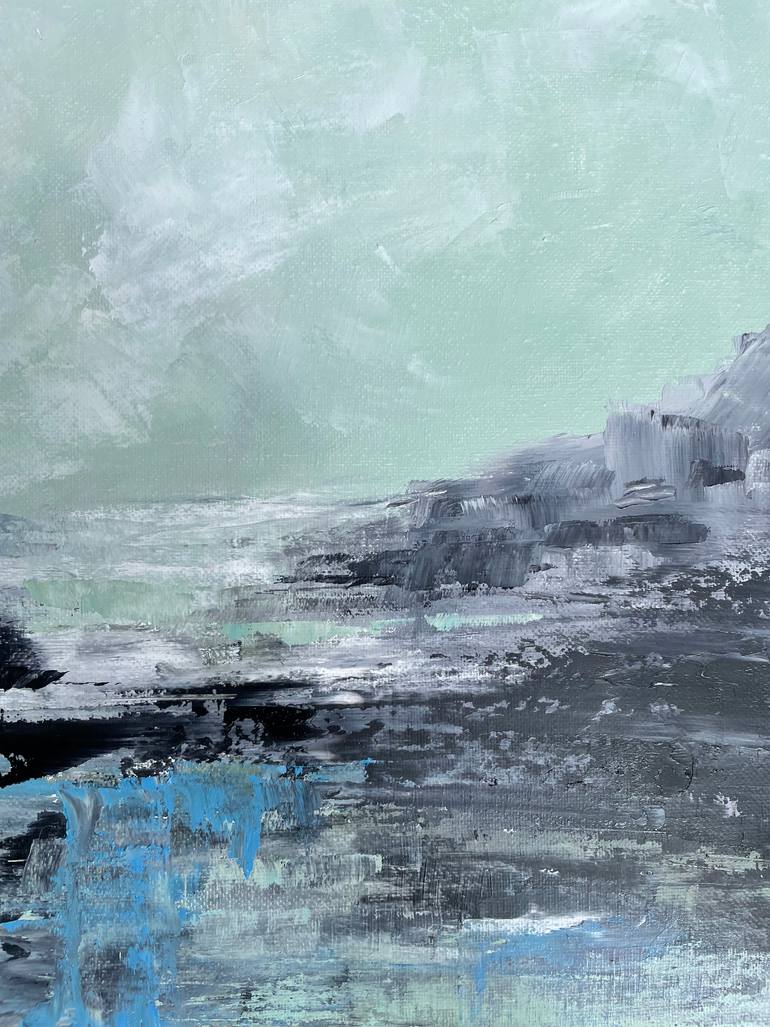 Original Abstract Expressionism Abstract Painting by Mariam Qureshi