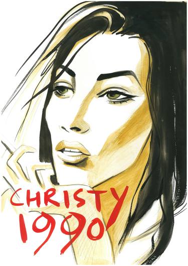 Christy 1990 Limited Edition Print 1 of 25 thumb