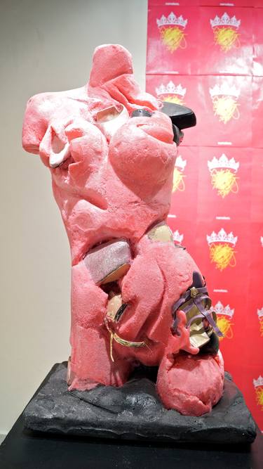Saatchi Art Artist Paola Dartigues; Sculpture, “n1 pink” #art