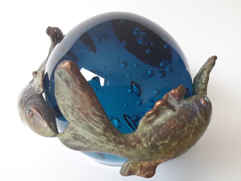 Original Figurative Animal Sculpture by Valeria Koshkina