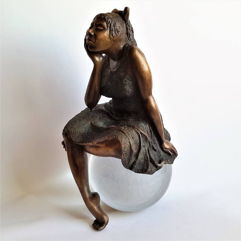 Original Figurative Women Sculpture by Valeria Koshkina