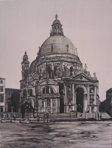 Original Cities Paintings by Mandii Pope