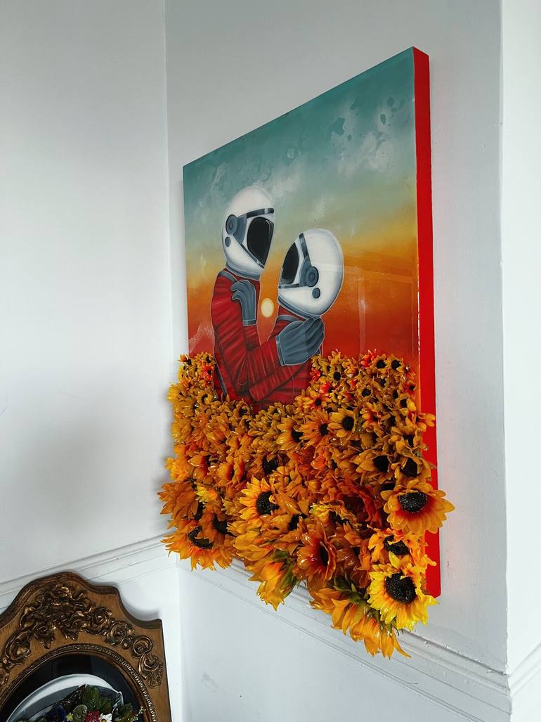 Original Contemporary Outer Space Painting by Diane Portwood