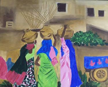 Original Women Paintings by swati turtle