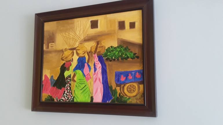 Original Women Painting by swati turtle