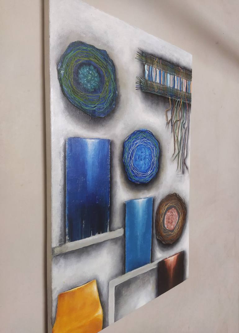 Original Other Abstract Painting by Jitender Dhir