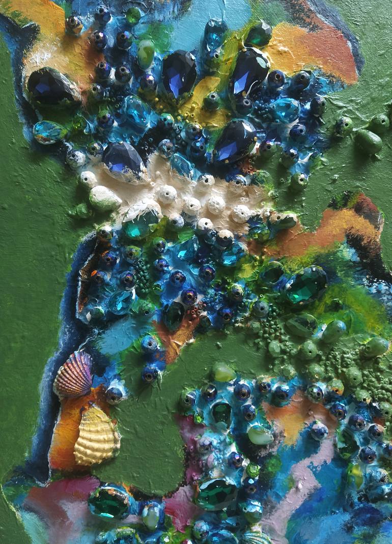 Original Other Abstract Mixed Media by Jitender Dhir