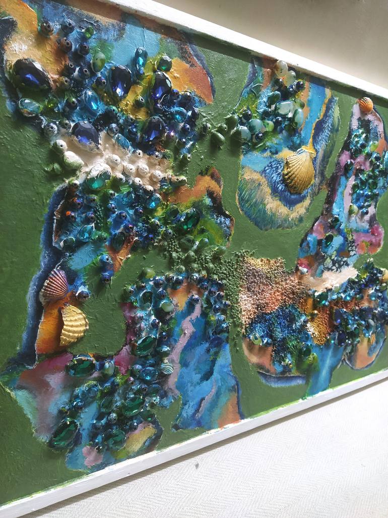 Original Other Abstract Mixed Media by Jitender Dhir