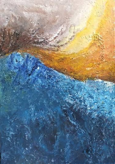 Original Conceptual Abstract Painting by Jitender Dhir