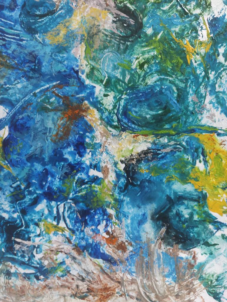 Original Conceptual Abstract Painting by Jitender Dhir
