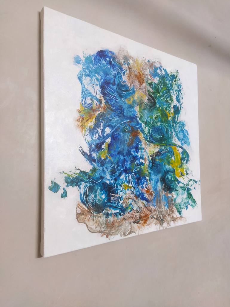 Original Conceptual Abstract Painting by Jitender Dhir