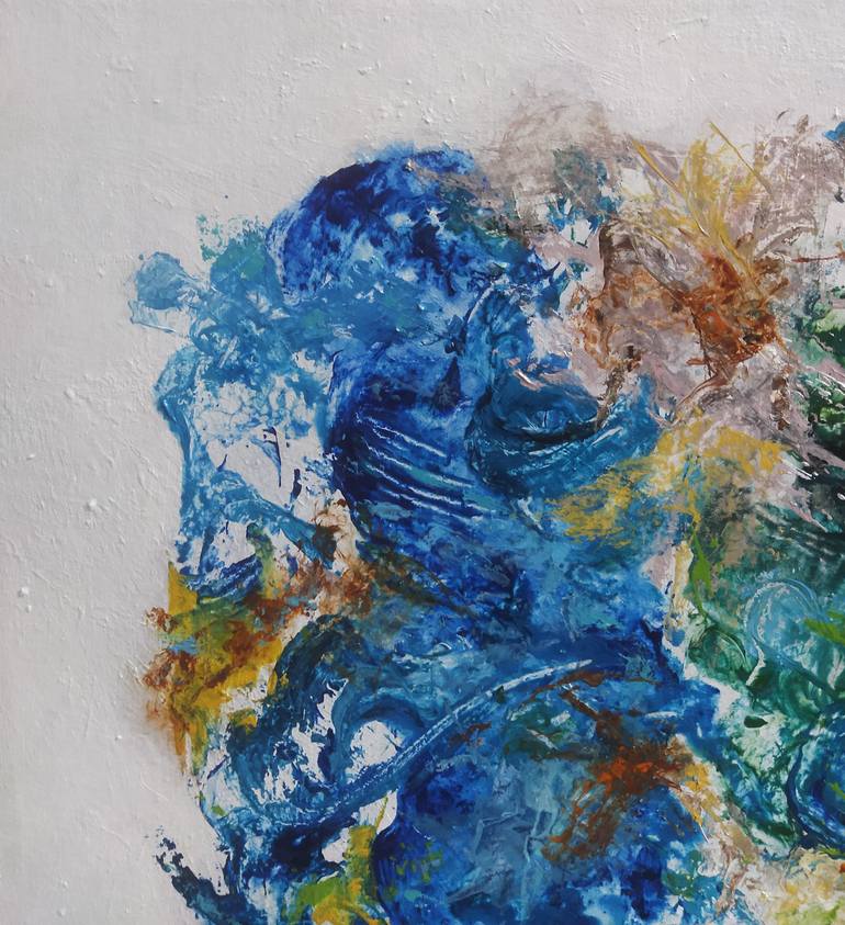 Original Conceptual Abstract Painting by Jitender Dhir