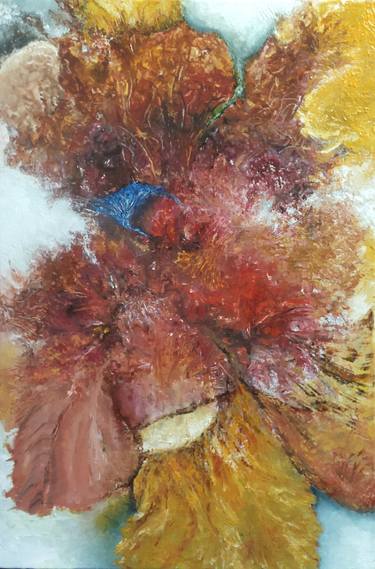 Original Contemporary Abstract Painting by Jitender Dhir