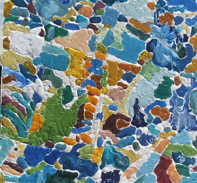 Original Contemporary Abstract Painting by Jitender Dhir