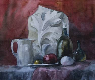 Print of Realism Food & Drink Paintings by Nataliia Kuz