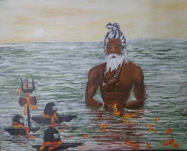 Print of Religious Paintings by Kapilash Nadarajah