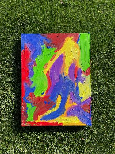 Original Abstract Painting by Myles Hunt