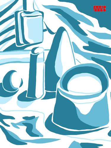 Original Digital Art Still Life Digital by Myles Hunt