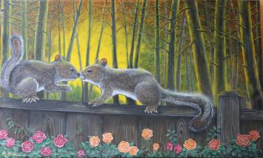 Original Realism Animal Painting by Hendik Azharmoko