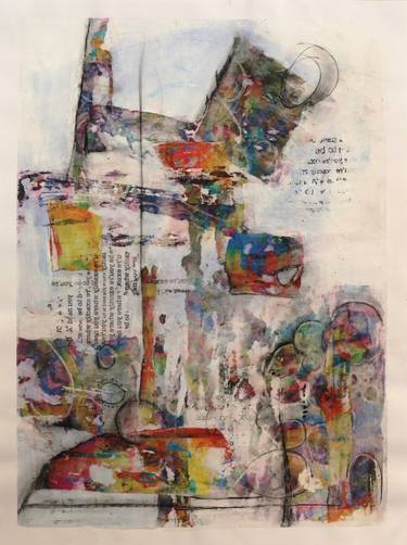 Print of Abstract Expressionism Abstract Collage by Joseph Will