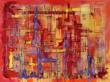 Original Abstract Expressionism Abstract Paintings by Joseph Will