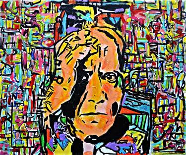 Print of Abstract Expressionism Celebrity Paintings by Nicole Gavin