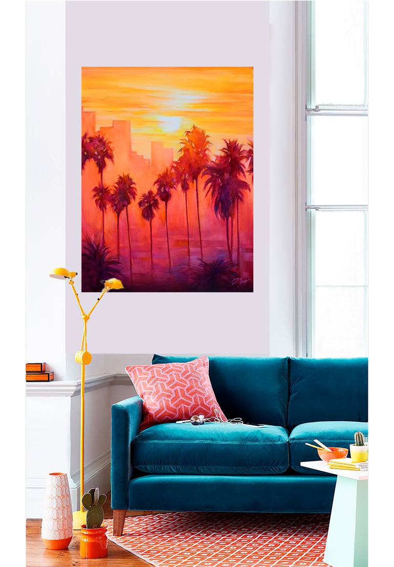 Original Impressionism Landscape Painting by Daniella Melnichuk