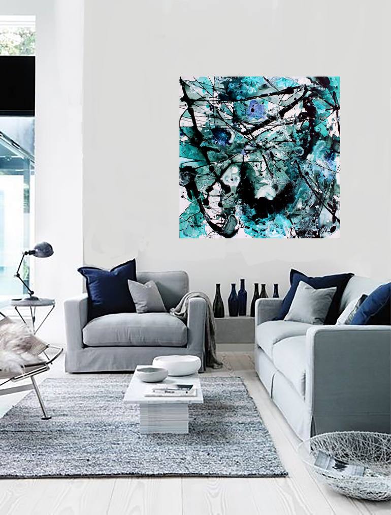 Original Abstract Painting by Daniella Melnichuk