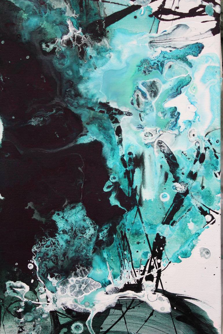 Original Abstract Painting by Daniella Melnichuk