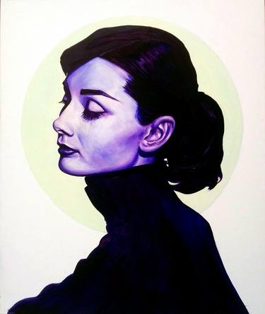 Print of Art Deco Portrait Paintings by Daniella Melnichuk