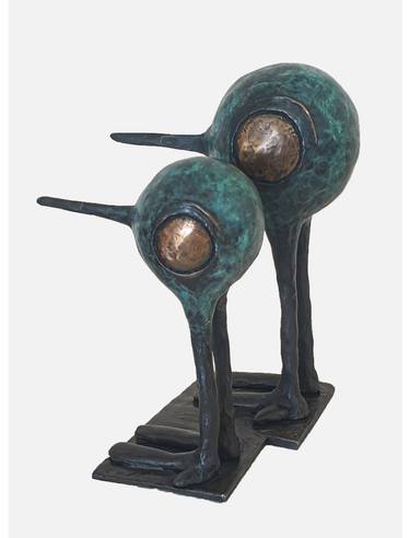 Original Figurative Fantasy Sculpture by Kerry Cannon