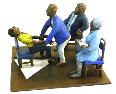 Original Figurative Culture Sculpture by Kerry Cannon