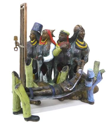 Original Figurative Culture Sculpture by Kerry Cannon
