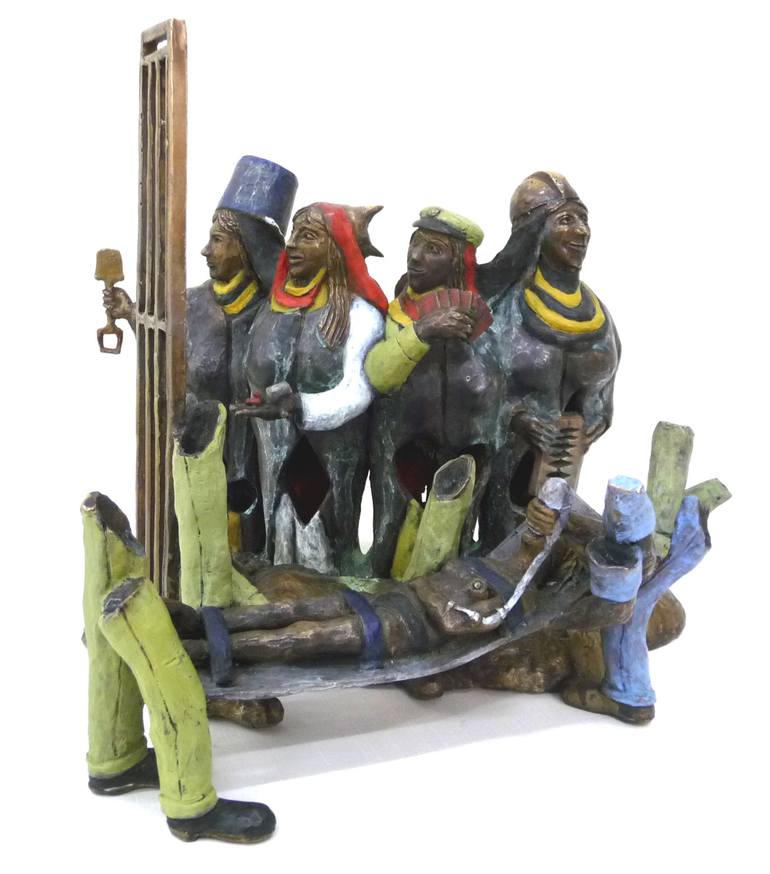Original Figurative Culture Sculpture by Kerry Cannon