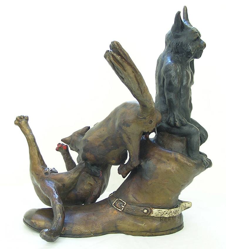Original Illustration Fantasy Sculpture by Kerry Cannon