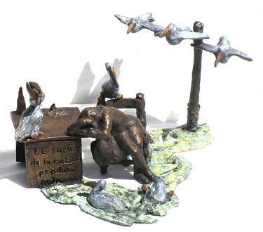 Original Illustration Fantasy Sculpture by Kerry Cannon