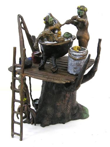 Original Fantasy Sculpture by Kerry Cannon