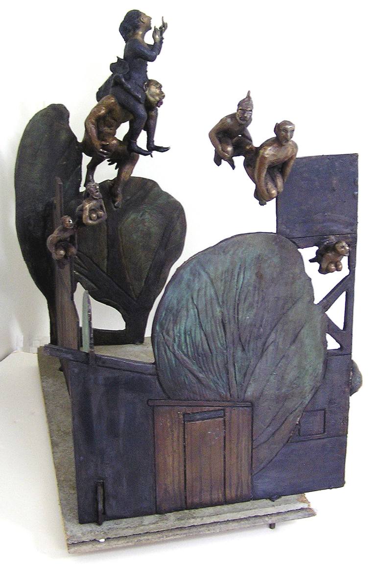 Original Modern Fantasy Sculpture by Kerry Cannon