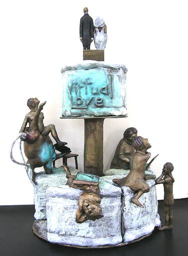 Original Fantasy Sculpture by Kerry Cannon