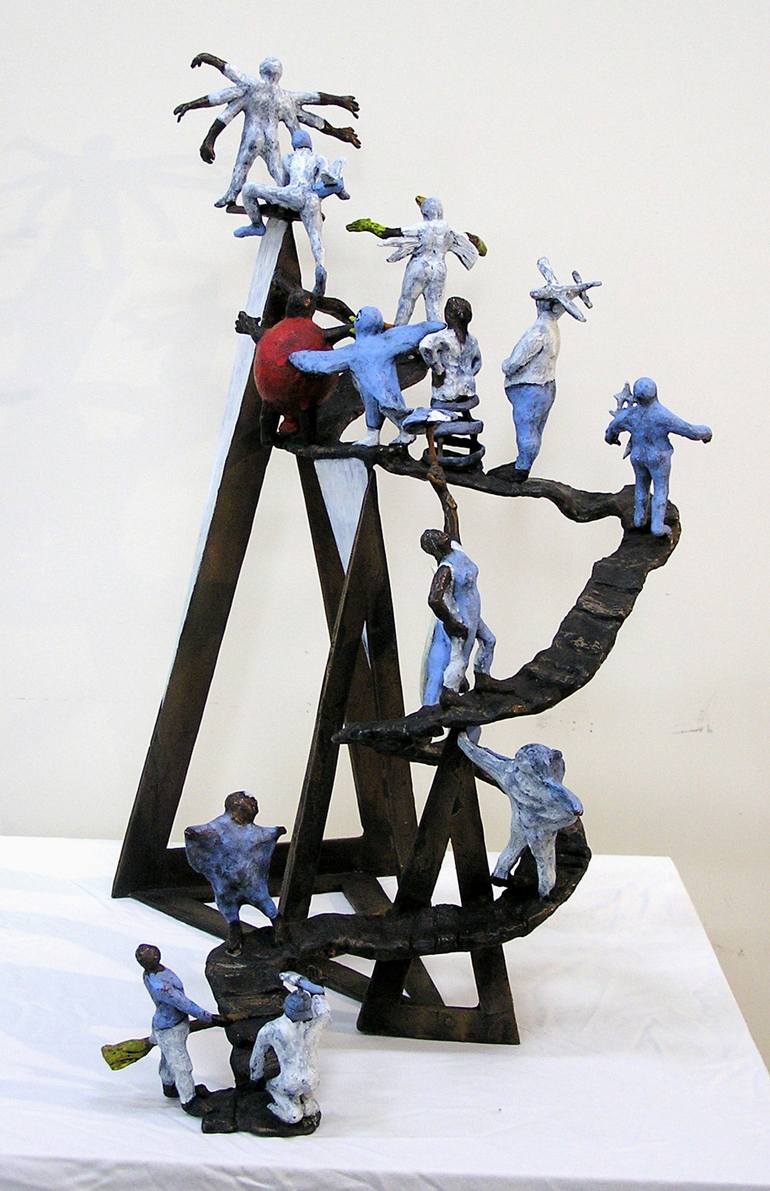 Original Modern Fantasy Sculpture by Kerry Cannon
