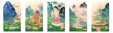 Original Surrealism Culture Paintings by Chia-Chen Hsu