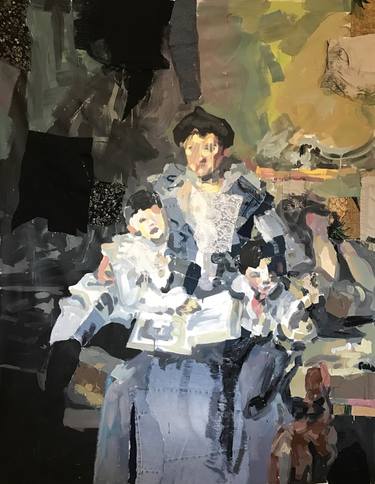 Original Conceptual Family Paintings by Rachel Williamson