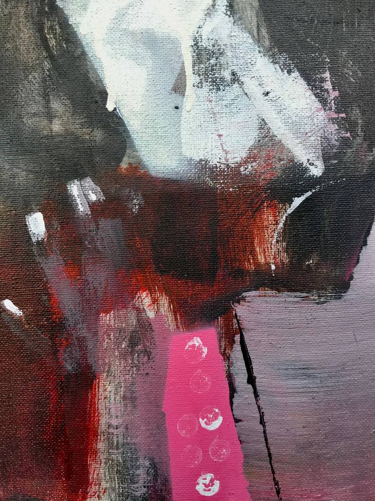 Original Pop Art Women Painting by Ros Dudchenko