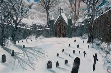 Print of Conceptual Mortality Paintings by Katty Faye
