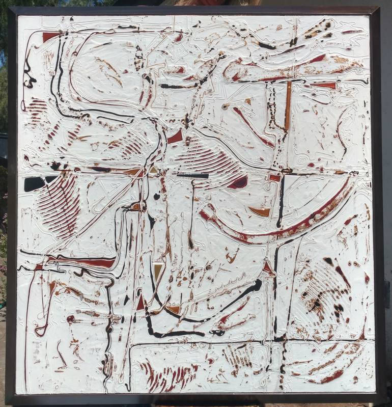 Original Abstract Expressionism Abstract Painting by Colin Branham